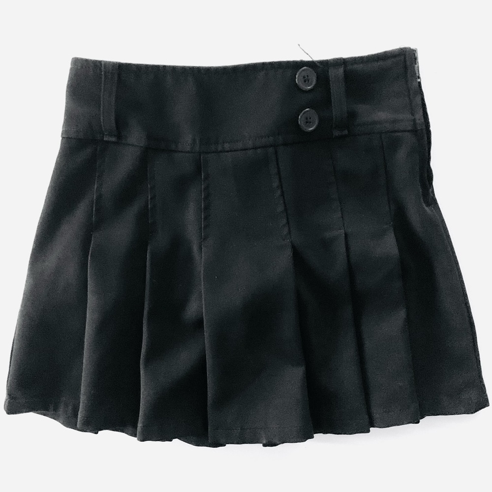 George girls black skort